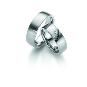 Trauringe Gerstner 333/- Palladium 4/28536/6,6 28536/6.6