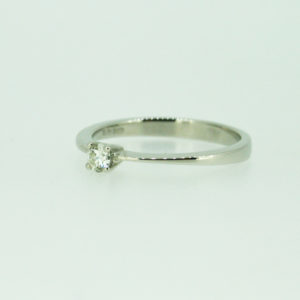 Verlobungsring mit Brillant 0,20ct.
