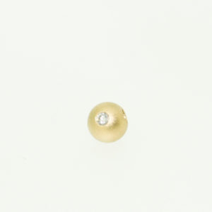 Goldkugel von Bunz mit Brillant Anhänger