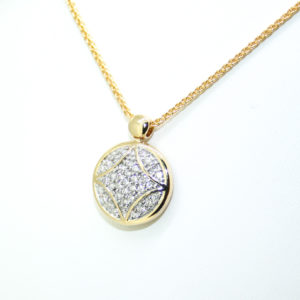 Brillantcollier 585 Gelbgold EH004497