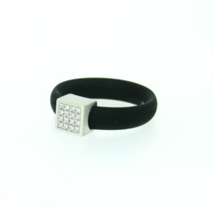 Kautschukring Platin Bunz Deco Art