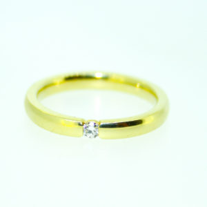 Verlobungsring 585/-Gelbgold von Rivoir