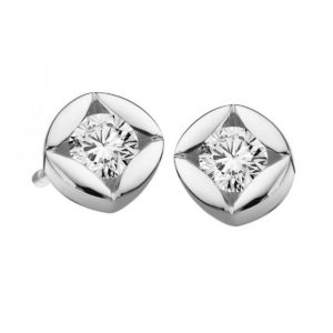 Brillantohrstecker Bella Luce 585/- Weißgold