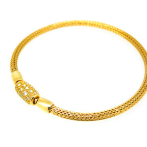 Brillantarmband 750/- Geldgold mit Brillanten
